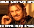 Changing the World, One Elephant at a Time